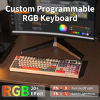 NACODEX AK35I V3 104 Keys RGB Gasket Mount Mechanical Keyboard | Amazing - Image 6