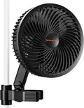Spider Farmer New Grow Tent Clip Fan 6", EC Motor, Custom 10 Dynamic Wind by SpiderFarmer