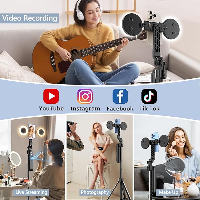 70.9" Auto Face Tracking Tripod 360° Rotation - Image 6
