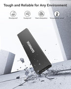 External SSD 512GB Portable SSD Speed Up to 1000MB/s USB 3.2 Gen 2, External - Image 6