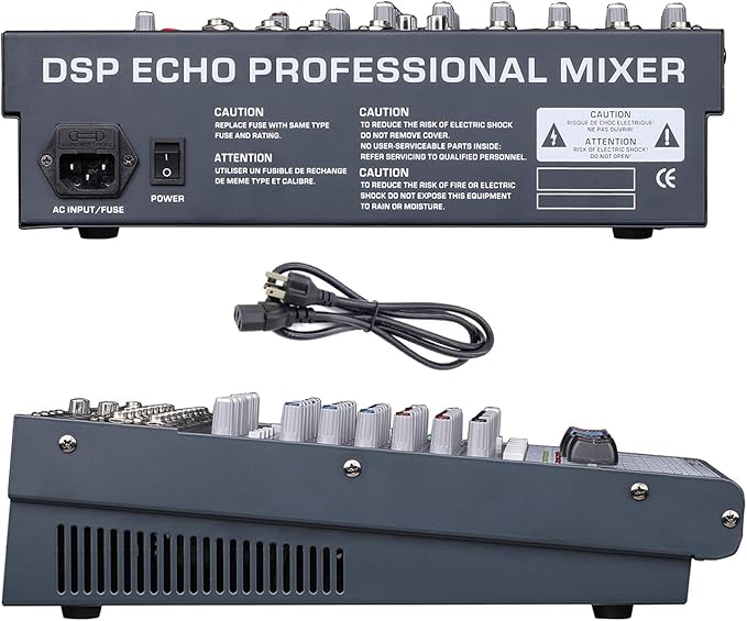 Boytone Dj Mixers 8 Channel Audio Mixer Sound Board - Image 6