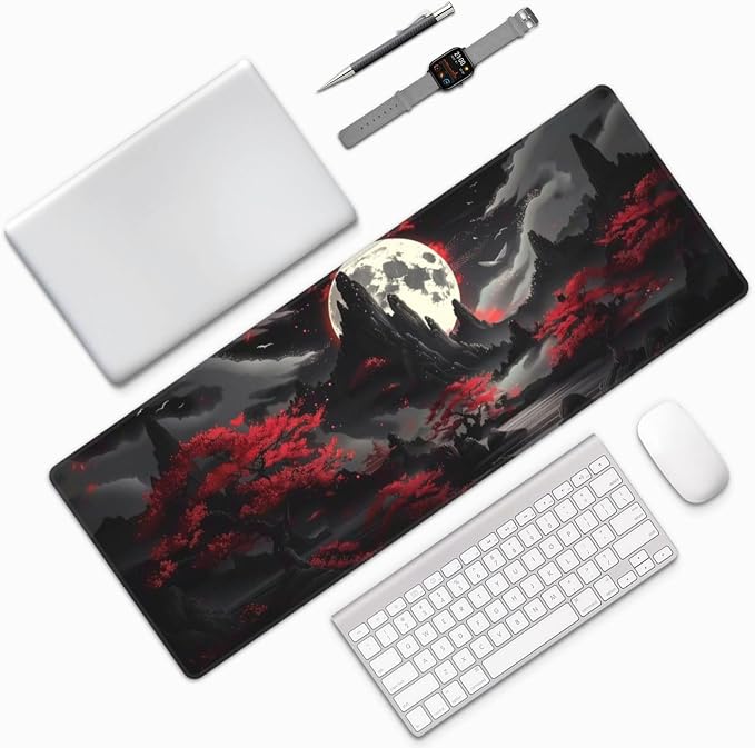 Extended Gaming Mouse Pad, Large Desk Mat XL Anime Mouse Pad Waterproof - Image 9