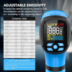 Infrared Thermometer Temperature Gun, -40℉ to 2192℉ Dual Laser High Temp - Image 6