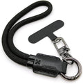 Handmade Cowhide Leather Phone Wrist Strap, Universal Adjustable Key Lanyard by Rongboer