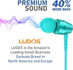 LUDOS OMNITONE Wired Earbuds in-Ear Headphones, 5 Years Warranty, Earphones - Image 7