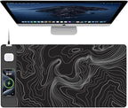 TopMade Mouse Pad with 15W Fast Wireless Charging, 31.5"x15.75" XXL Large by TopmadeProduct-Ordernow