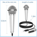 Mini Microphone for iPhone iPad Small ASMR Tiny Microphone for Voice Video - Image 7