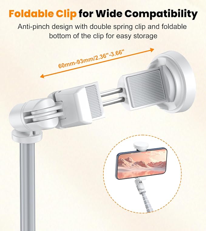 TONEOF 70" Automatic Tripod, Auto-Open Phone Stand - Image 6