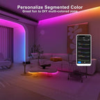 16.4ft Bluetooth RGB+IC COB Led Strip Light - Image 2