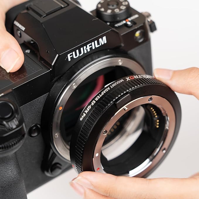 VILTROX EF-GFX Pro Lens Adapter EF Mount to GFX Mount Lens Adapter Converter - Image 3