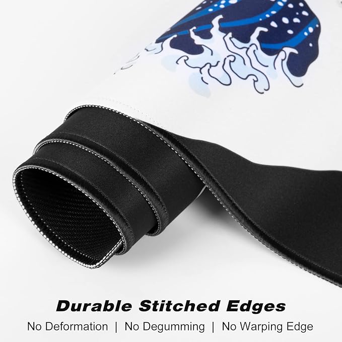 Extended Gaming Mouse Pad, XXL Large Desk Pad 30 x 14 Inch, Big Computer - Image 5