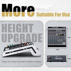 6 Channel Audio Mixer Sound Board Console System 99 DSP DJ Mixer 48V Phantom - Image 2