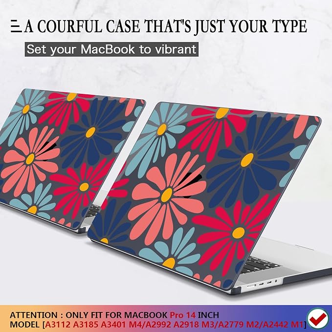 CISSOOK Compatible with MacBook Pro 14 inch 2025 2024-2021 Release M4 M3 M2 M1 - Image 2