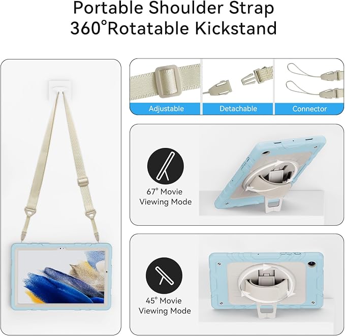 for Samsung Galaxy Tablet A8 Case 10.5 inch 2022 SM-X200/X205/X207 - Image 6