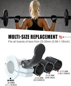 Barbell Clips 1 Inch Quick Release Weight Clamps 0.9-1.18inch Multi-Size - Image 2