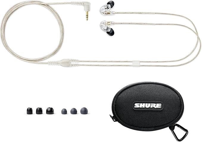 Shure SE215 PRO Wired Earbuds, Professional Sound Isolating Earphones - Image 3