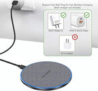 20W Fast Wireless Charger Pad, Wireless Phone Charging Station Compatible - Image 5
