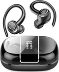 Wireless Earbuds Bluetooth 5.3 Headphones Sports, 48Hrs Playtime Bluetooth by VKROBAG