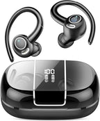 Wireless Earbuds Bluetooth 5.3 Headphones Sports, 48Hrs Playtime Bluetooth by VKROBAG