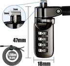 I3C Laptop Cable Lock 4 Digital Combination Lock Security Computer Cable Lock - Image 5