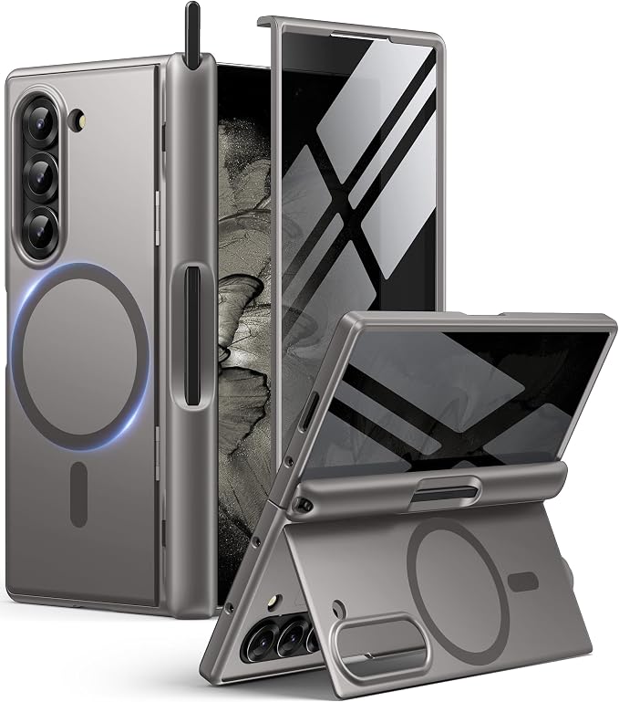 BERFY for Samsung Galaxy Z Fold 6 Phone Case Grey | Magnetic, by BERFY