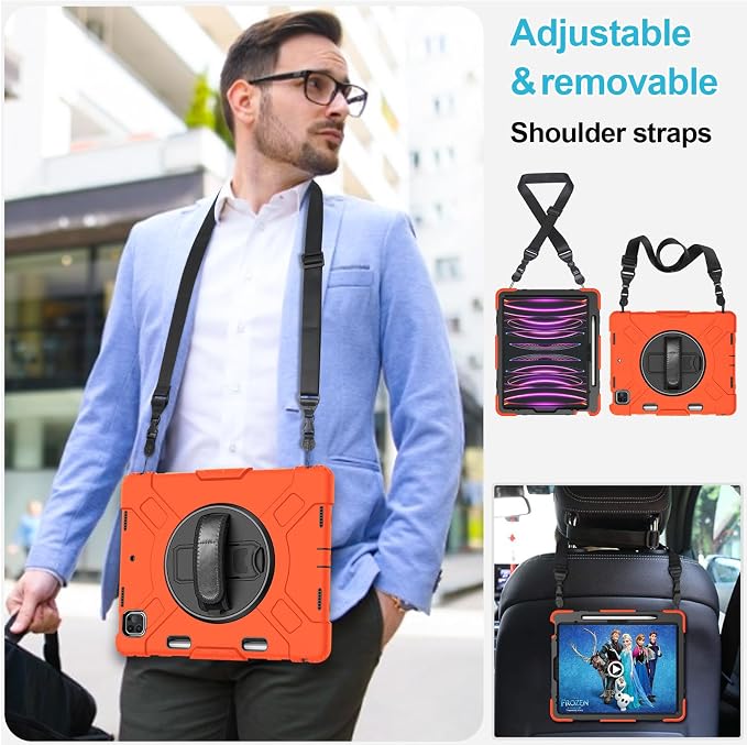 Case for iPad Pro 12.9 2022/2021/ 2020/2018: Cover for iPad Pro 12.9 6th/ 5th/ - Image 5