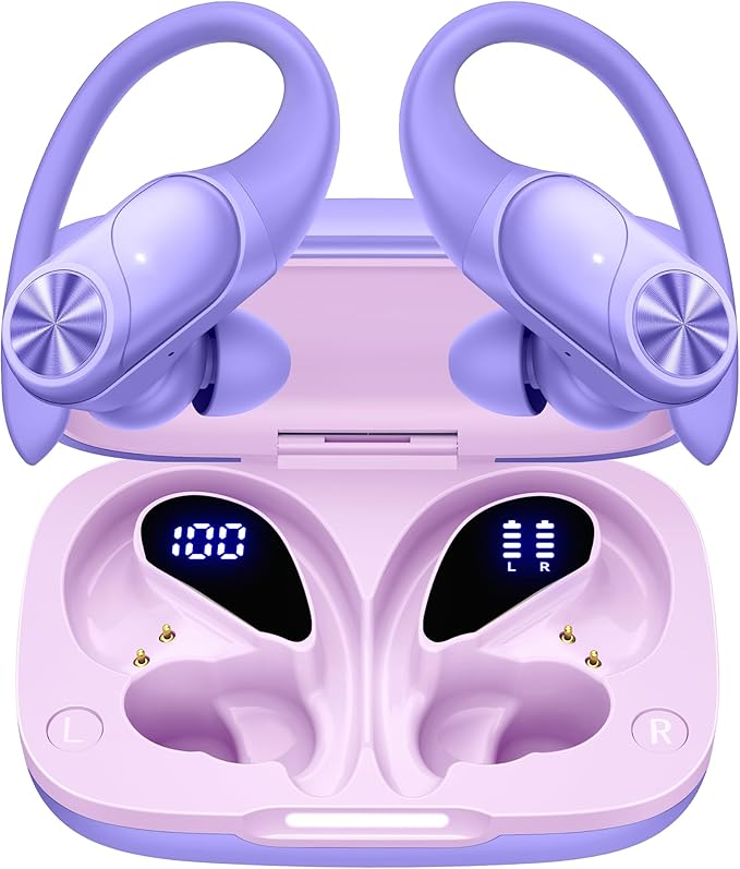 PocBuds Bluetooth Headphones Wireless Earbuds 80hrs Playtime Wireless Charging by PocBuds