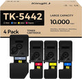 TK-5442 TK5442 Toner Cartridge 4-Pack High Yield Replacement by KingKJInkToner