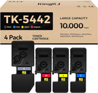 TK-5442 TK5442 Toner Cartridge 4-Pack High Yield Replacement by KingKJInkToner