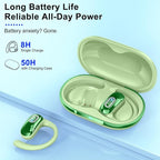 Open Ear Headphones, Air Conduction Ear Buds, HD Stereo Bass Over Ear Earphones - Image 2