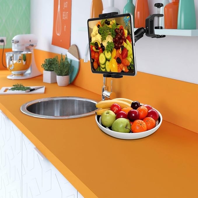 Under Cabinet Tablet Mount, Kitchen Tablet Holder iPad Mount - Image 2