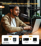 MAONO XLR Podcast Dynamic Microphone, Cardioid Studio Mic - Image 4