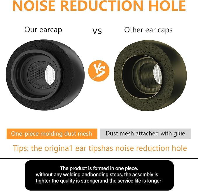 Compatible with AirPods Pro 2nd/1st Generation Memory Foam Replacement Ear Tips - Image 5