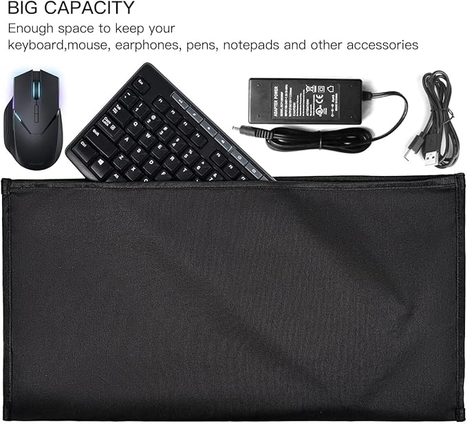 Keyboard Dust Cover for Universal Computer Keyboard, PC Bag Pouch Case for Full - Image 4