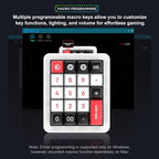 Adventurers K812 Wired Mechanical Numeric Keypad, 19-Key Hot-Swappable RGB - Image 4