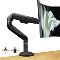 Ultrawide Single Monitor Mount, Adjustable Gas Spring Monitor Arm by Ergounion