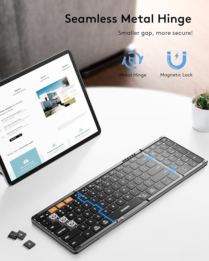 Samsers Foldable Bluetooth Keyboard - Image 4