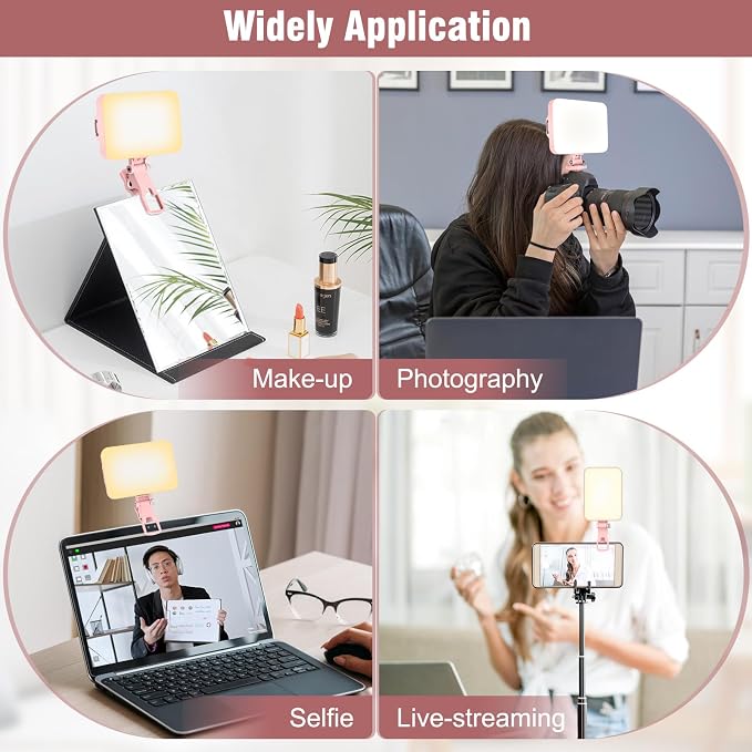 60 LED Portable Selfie Light Video Conference Lighting - Image 6