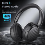 Bluetooth Headphones with Active Noise Cancelling, Wireless Over Ear Bluetooth - Image 3