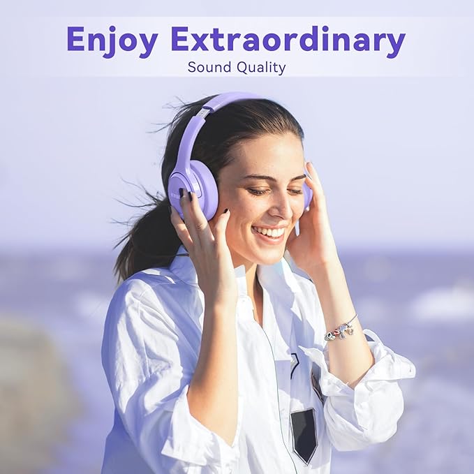 BERIBES Bluetooth Headphones Over Ear, 65H Playtime and 6 EQ Music Modes - Image 3