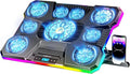ChillCore Laptop Cooling Pad, RGB Lights Laptop Cooler 9 Fans by ChillCore