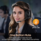 Trucker Bluetooth Headset, Wireless Headset - Image 6