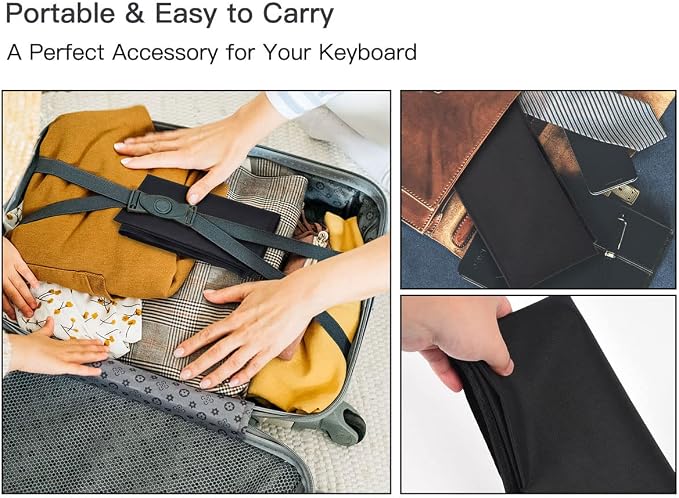 Logitech/Dell/Corsair/Havit/Redragon/Apple Magic Keyboard Dust Cover Pouch Case - Image 7