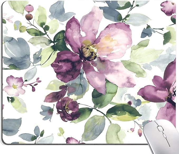 Hokafenle Floral Mouse Pad by Hokafenle