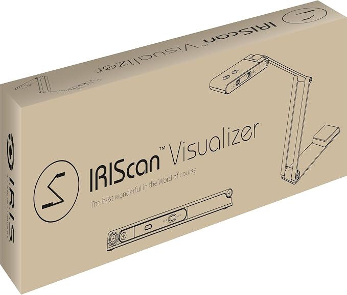 IRIScan Visualizer Webcam Document Camera v7:4K UltraHD-13MP, Free Readiris PDF - Image 7