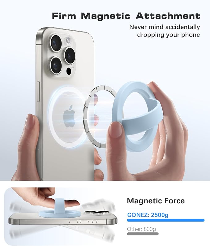 GONEZ Magnetic Phone Grip Compatible - Image 2