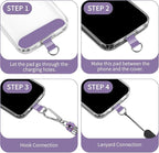 CACOE Cell Phone Lanyard Universal Crossbody Multifuctional Lanyard Compatible - Image 3