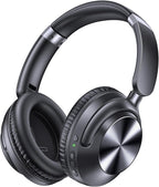 TAGRY Hybrid Active Noise Cancelling Headphones 100H Playtime Wireless Over Ear by TAGRY