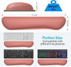 Dapesuom Enlarge Keyboard Wrist Rest, Memory Foam Keyboard Wrist Cushion - Image 6