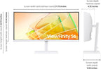 Samsung 34” ViewFinity Series Ultra-WQHD 1000R Curved Computer Monitor - Image 3